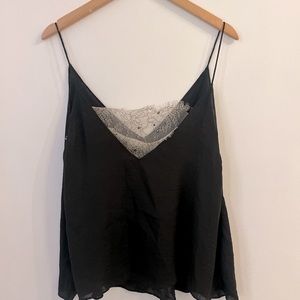 Flowy Free People top with beautiful lace